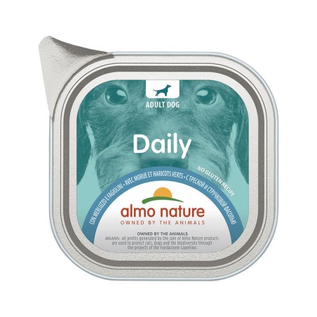 Almo Nature Daily patè 0,300g merluzzo e fagiolini