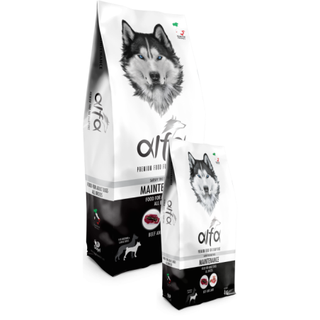 Alfa premium Maintenance 20kg agnello e manzo