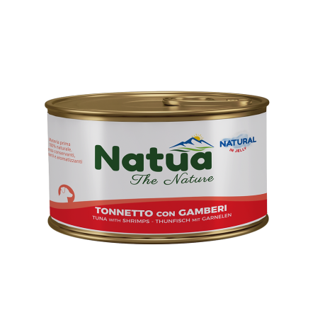 Natua Tonnetto con gamberi  umido cane 0,150g