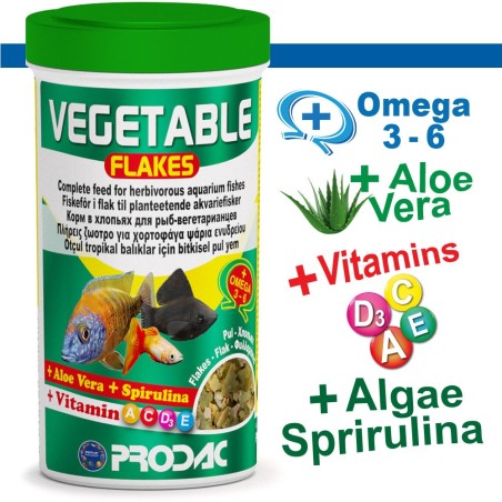 PRODAC Vegetable Flakes - 250 ml