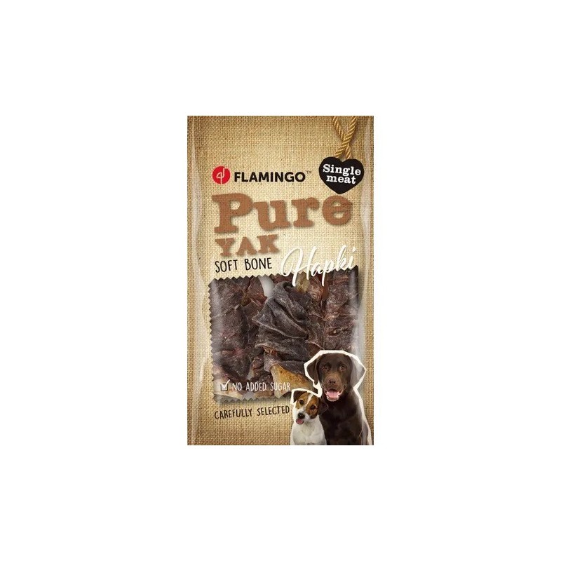 Flamingo snack hapki pure osso con yak soft 100g