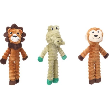 Flamingo Giocattolo Juju leone, coccodrillo e scimmietta