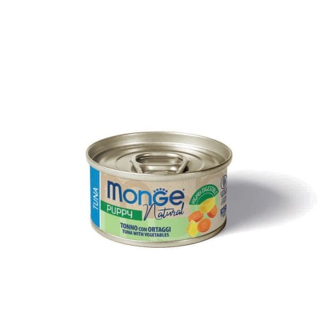 Monge natural Puppy tonnetto striato con ortaggi 0,95g