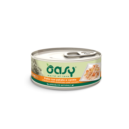 Oasy cane 150g Pollo con Patate e Carote