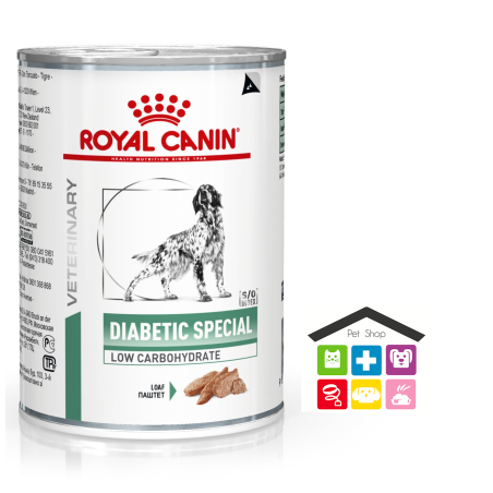 Royal Canin Cane | Linea VET | Diabetic Special Low Carbohydrate - 400 gr (lattina)