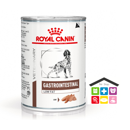 Royal Canin Cane | Linea VET | Gastro Intestinal Low Fat 410gr (lattina)