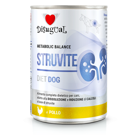 Disugual patè cane Struvite 400g Pollo