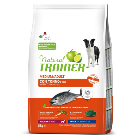 Natural Trainer Medium 3kg Tonno