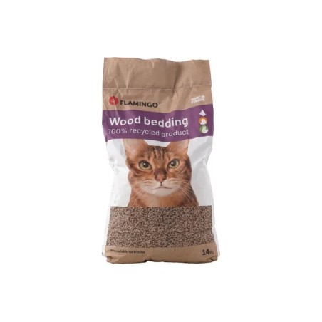Flamingo lettiera in  pellet di legno 14kg