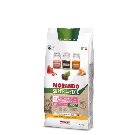 MORANDO - ADULT DAILY CARE Ricche in Pollo - 1.5kg