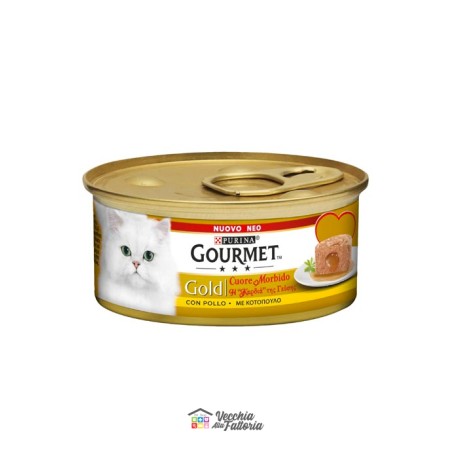 PURINA | GOURMET GOLD - Cuore Morbido / Gusto: POLLO - 85gr