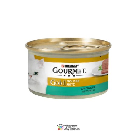 PURINA | GOURMET GOLD - Mousse / Gusto: Coniglio - 85gr