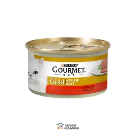 PURINA | GOURMET GOLD - Mousse / Gusto: Manzo - 85gr