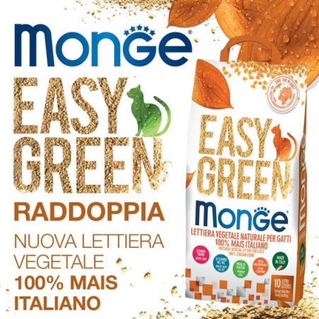 Monge Lettiera Easy Green 10litri  mais