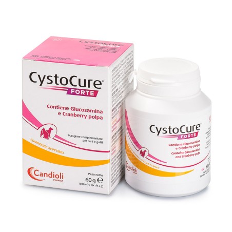 CANDIOLI Cystocure forte  mangime complementare  polvere 30 g cane e gatto